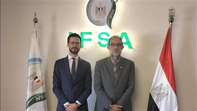 رئيس الهيئة القومية لسلامة الغذاء يلتقي الملحق التجاري بالسفارة النمساوية بالقاهرة لبحث سبل تعزيز التعاون 