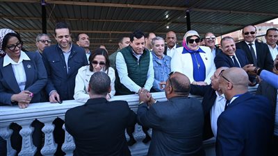 وزير الشباب والرياضة ومحافظ البحيرة يشهدان نهائي دوري مراكز الشباب لقرى حياة كريمة