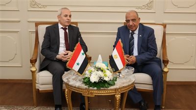 عصمت يلتقي والدكتور سنجار طعمة وزير الكهرباء السوري