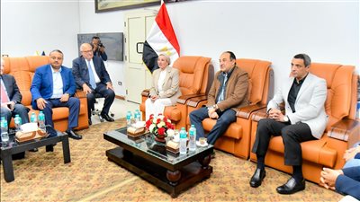 وزيرا قطاع الأعمال العام والبيئة يعقدان لقاء موسعا مع محافظ السويس ونواب البرلمان