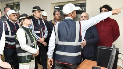 وزيرا قطاع الأعمال والبيئة يتفقدان مشروع معالجة مياه الصرف الصناعي والصحي بشركة النصر للأسمدة