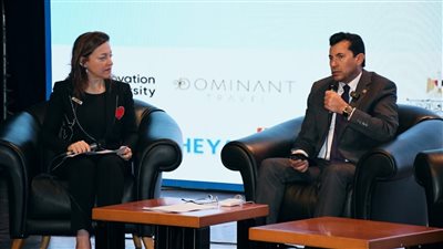 وزير الشباب والرياضة يُشارك في جلسة حوارية حول تمكين المرأة رياضيًا وشبابيًا بحضور سفير اليونسكو