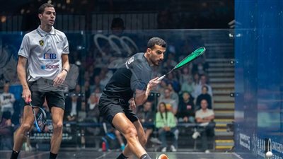 علي فرج يتأهل إلى نهائي بطولة هونج كونج للاسكواش