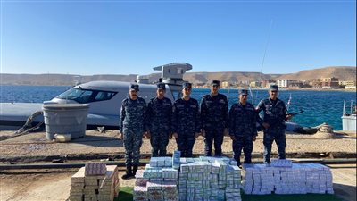 القوات البحرية تحبط محاولة تهريب كميات من المواد المخدرة بنطاق البحرين المتوسط والأحمر