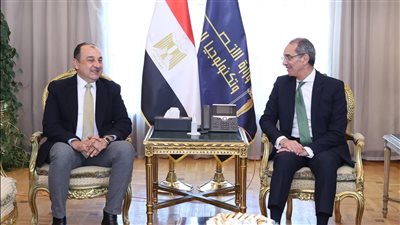وزيرا الاتصالات وقطاع الأعمال يبحثان تسريع الخطوات التنفيذية لمشروع تطبيق نظام تخطيط موارد المؤسسات 
