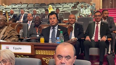 وزير الشباب والرياضة يشهد افتتاح المؤتمر القاري للتعليم والتشغيل وتمكين الشباب