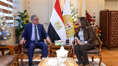 وزيرة التنمية المحلية تتابع مع محافظ الفيوم جهود تنفيذ المبادرة الرئاسية 