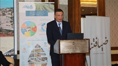 وزير الزراعة يفتتح ورشة العمل الاقليمية لمشروع الاستراتيجيات الجماعية للتكيف مع التغيرات المناخية