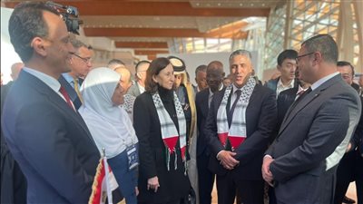 وزير الإسكان يشارك في افتتاح المعرض المصاحب لمؤتمر الإسكان العربي الثامن بدولة الجزائر