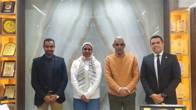 مدير الشباب والرياضة بالسويس يستقبل الكيان الشبابي الجديد