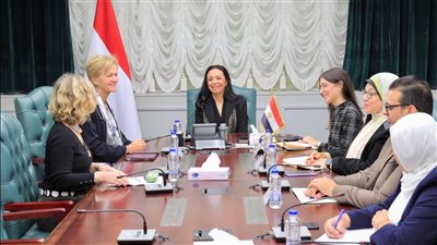 وزيرة التضامن الاجتماعي تلتقي سفيرة الاتحاد الأوروبي الجديدة عقب توليها مهام عملها في مصر
