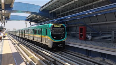 عطل فنى بالخط الثالث للمترو وتوقف الحركة من محطة هارون حتى هشام بركات