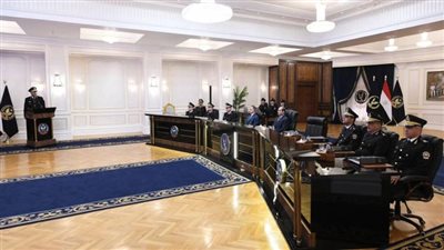 الرئيس السيسى يؤكد على تقديره للدور الجوهرى لجهاز الشرطة فى حماية البلاد