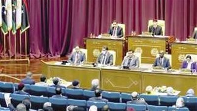 جلسة للبرلمان الليبى فى مدينة درنة بحضور أعضاء بمجلس الدولة