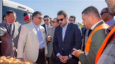 وزيرا الزراعة في مصر والأردن يتفقدان مشروعات جهاز مستقبل مصر للتنمية المستدامة