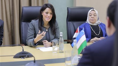 المشاط تعقد جلسة مُباحثات مع نائب رئيس وزراء أوزبكستان وعدد من مسئولي الحكومة لمناقشة مستقبل العلاقات الاقتصادية والاستثمارية المُشتركة