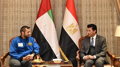 وزير الشباب والرياضة يستقبل وزير الدولة لشئون الشباب الإماراتي لتعزيز التعاون المشترك في مجال الشباب