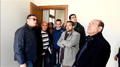 وزير الإسكان يختتم جولته بمشروع تطوير موقع التجلى الأعظم بسانت كاترين بتفقد المبانى الخدمية الجديدة 