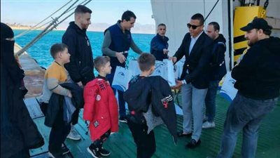 مغادرة أول فوج من السوريين العائدين لبلادهم عبر ميناء نويبع البحري