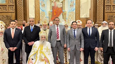 مدير أمن الفيوم يزور الكنائس لتقديم التهنئة للإخوة الأقباط بعيد الميلاد المجيد 