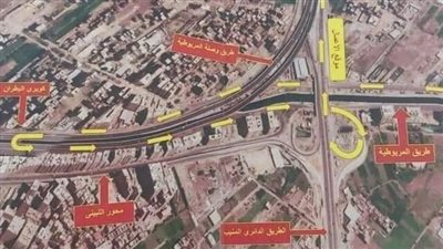 خريطة الطرق المغلقة بالعام الجديد فى أكتوبر والهرم والتجمع والتحويلات المرورية