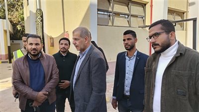 رئيس مياه الفيوم يتفقد محطة رفع صرف صحي أبوجنشو الرئيسية