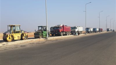 وزير الإسكان يُعلن استكمال المحور الرئيسي بمدينة سفنكس الجديدة الرابط بين عدة طرق ومحاور رئيسية