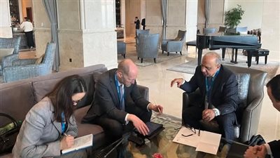 وزير الكهرباء يبحث مع وفد بنك إعادة الإعمار والتنمية الأوروبي سبل دعم وتعزيز التعاون 