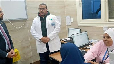 نشاط ملحوظ لقيادات الرعاية الصحية بالسويس بقيادة نائب مدير عام فرع الهيئة