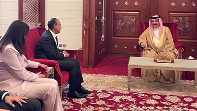 وزير الخارجية والهجرة يلتقي بجلالة ملك البحرين في المنامة