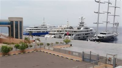 إغلاق ميناء الغردقة البحري لسوء الأحوال الجوية 