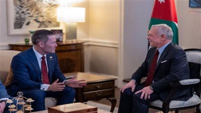 العاهل الأردني يؤكد على ضرورة تحقيق السلام العادل على أساس حل الدولتين