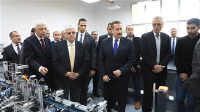 وزير التعليم العالى يتفقد جامعة المنوفية الأهلية للاطمئنان على انتظام الدراسة بها