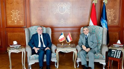 ربيع يبحث سبل التعاون مع مبعوث الرئيس الفرنسي لشئون الممر الاقتصادي الهندي للشرق الأوسط أوروبا IMEC