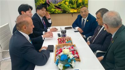 وزير الدولة للإنتاج الحربى يلتقى وزير الدولة لشؤون الدفاع الإماراتى