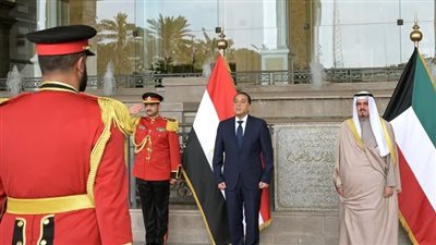 مراسم استقبال رسمية لرئيس الوزراء بتشريف نظيره الكويتي