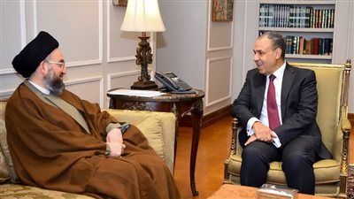 وزير الخارجية والهجرة يستقبل رئيس تيار الحكمة الوطني العراقي