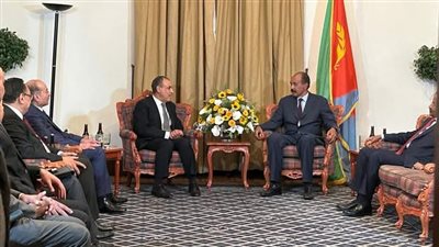 وزير الخارجية والهجرة ينقل رسالة شفهية من فخامة السيد رئيس الجمهورية إلى رئيس اريتريا