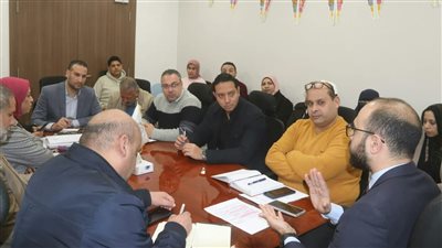 الرعاية الصحية بالسويس تعقد الإجتماع التوجيهي اليومي