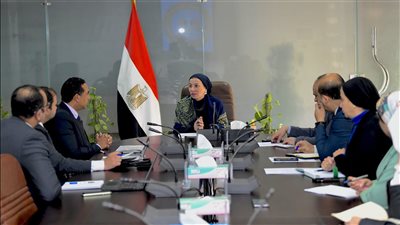 وزيرة البيئة تبحث مع مدير مكتب مصر لبرنامج الأمم المتحدة للمستوطنات البشرية UN HABITAT تنفيذ عدد من المشروعات