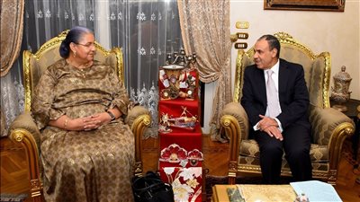 وزير الخارجية والهجرة يستقبل المبعوثة الأممية الجديدة إلى ليبيا