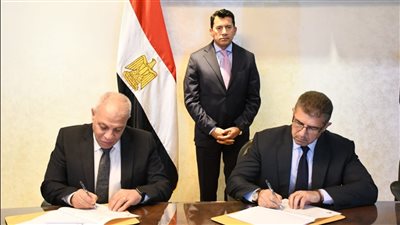 وزير الشباب والرياضة يشهد مراسم توقيع بروتوكول تعاون مع هيئة تنمية الصعيد التابعة لرئاسة مجلس الوزراء