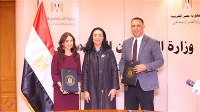 وزيرة التضامن : مؤسسة ساويرس تعد شريكًا استراتيجيًا لوزارة التضامن الاجتماعي
