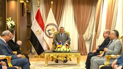 وزير الدولة للإنتاج الحربي يستقبل السفير الأرميني لبحث أوجه التعاون في مجالات التصنيع العسكري والمدني