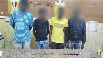 القبض على المتهمين بالتشاجر بالأسلحة البيضاء في عين شمس