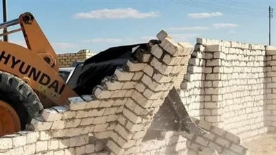 عوض: تنفيذ الإزالة لـ41 حالة متغيرات مكانية غير قانونية في مراكز ومدن مطروح خلال 48 ساعة