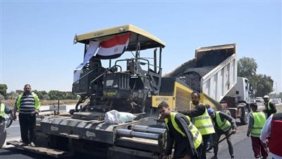 رئيس الوزراء يتفقد أعمال مشروع ازدواج طريق أسيوط/ ديروط الزراعي