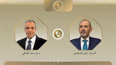 اتصال هاتفي بين وزير الخارجية والهجرة ونظيره الأردني
