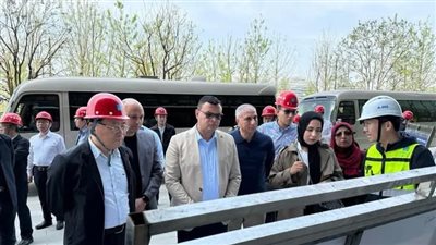  وزير الإسكان يتفقد أعمال إنشاء وتشغيل مركز أبحاث شركة عالمية بمدينة شنغهاي الصينية  