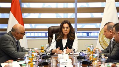 وزيرة التنمية المحلية تبحث مع محافظ القليوبية ورئيس صندوق التنمية الحضرية عدد من الفرص الاستثمارية 